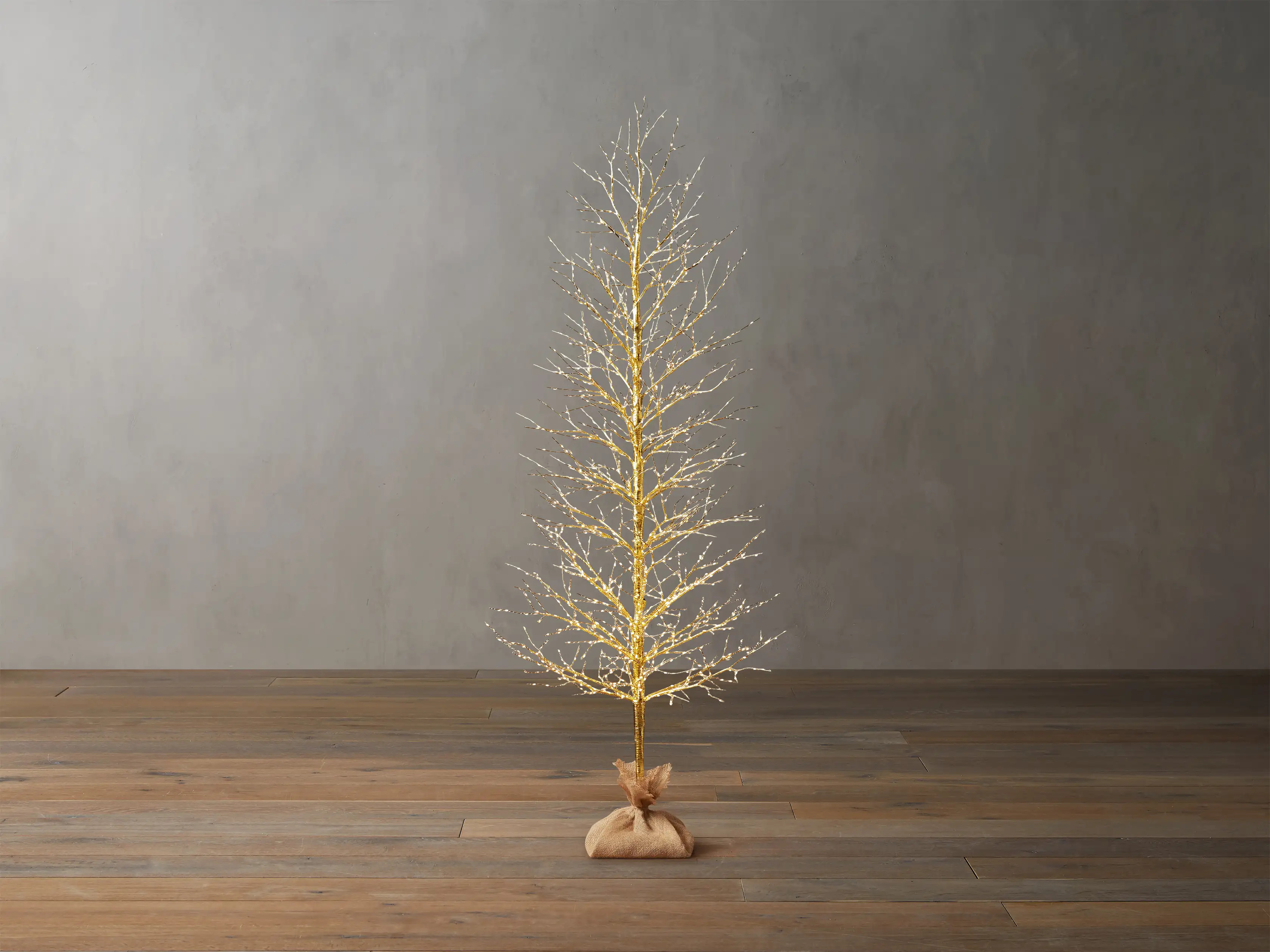 String Light Tree in Gold | Arhaus