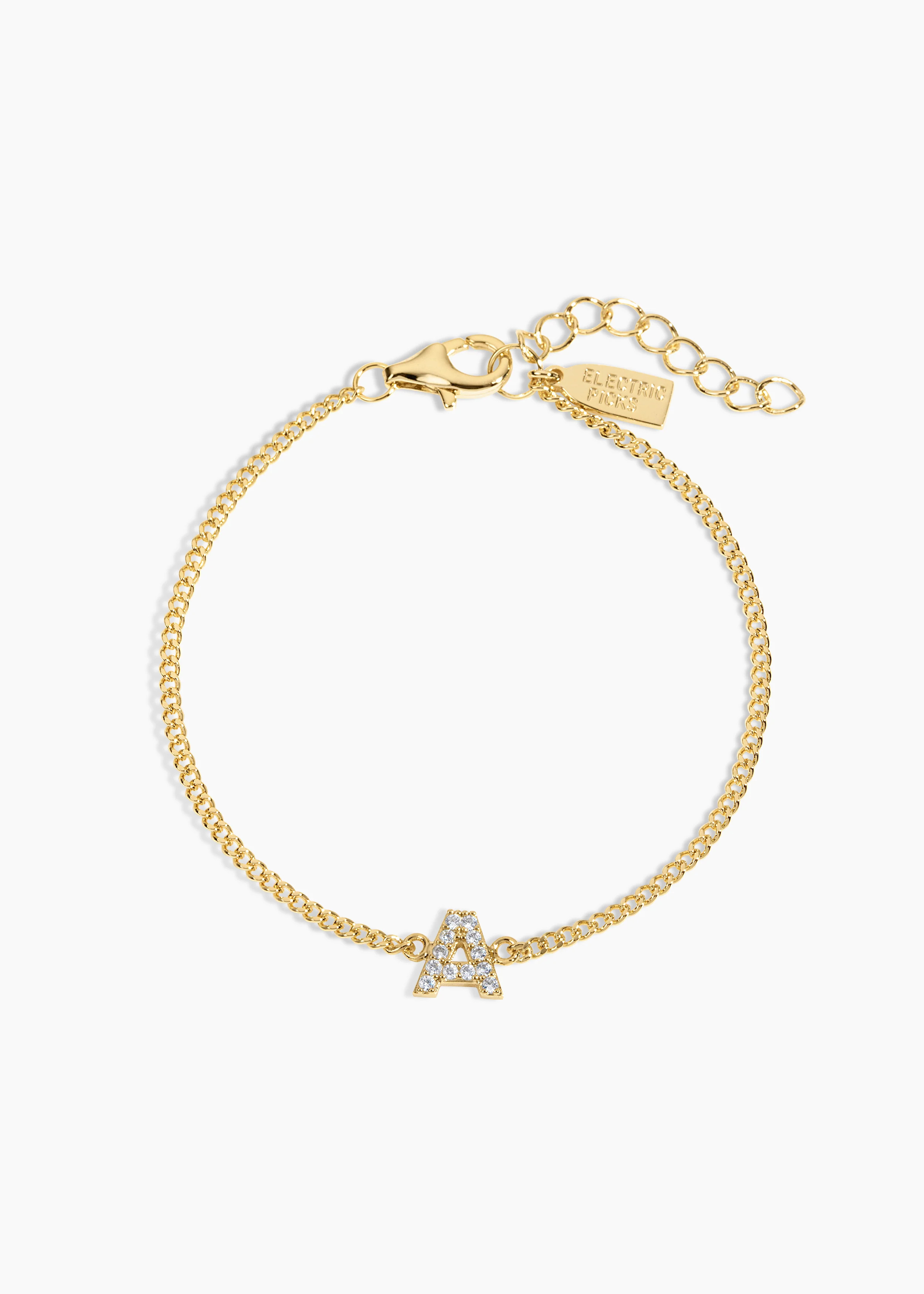 Initial Bracelet | Electric Picks Jewelry