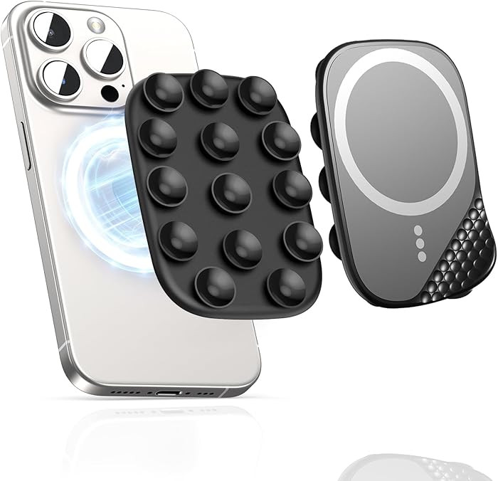 Magnetic Suction Phone Mount for MagSafe iPhone 16-12 Cases | Amazon (US)
