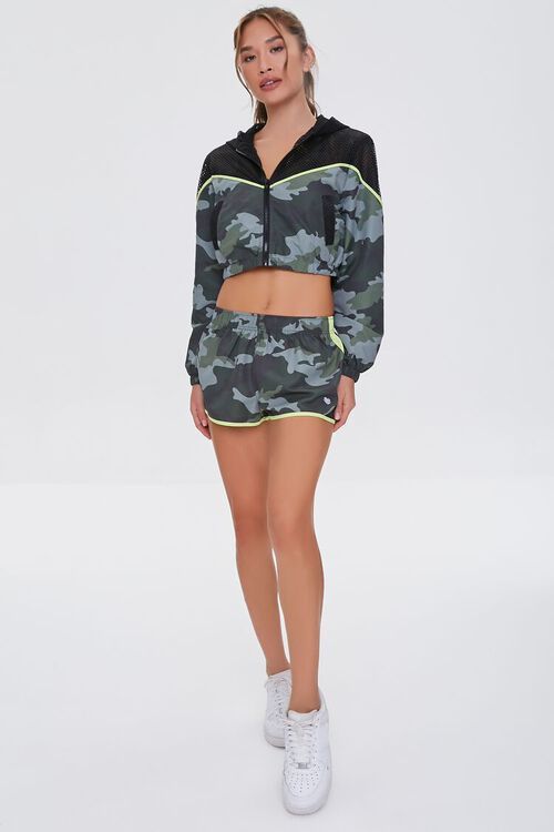 Active Camo Print Windbreaker | Forever 21 (US)