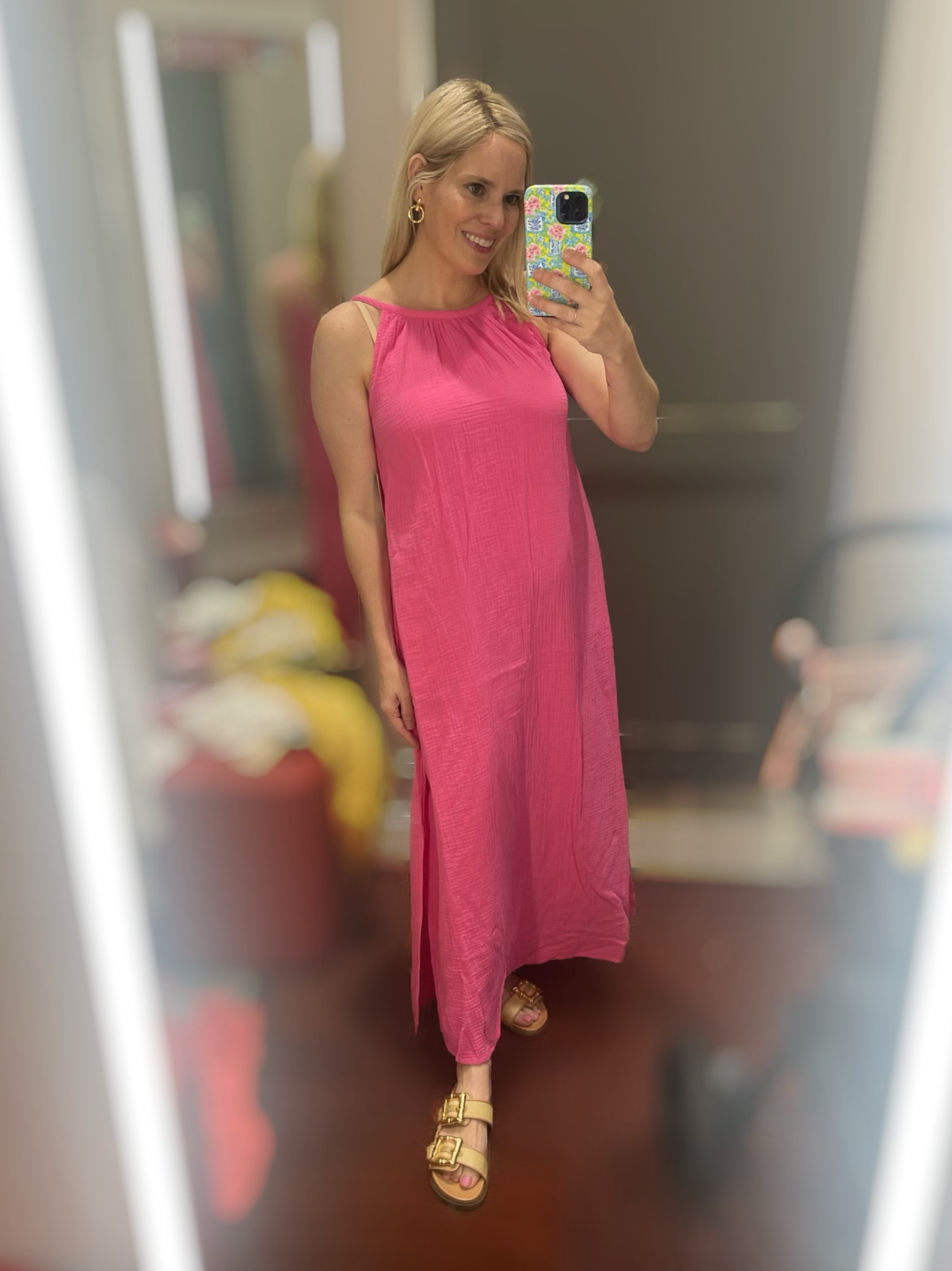 Size S pink halter maxi dress, target dresses 

#LTKFindsUnder100 #LTKFindsUnder50 #LTKOver40