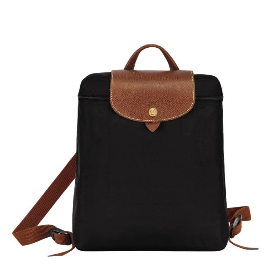 Longchamp Black Le Pliage Original M Canvas Backpack | Jomashop.com & JomaDeals.com