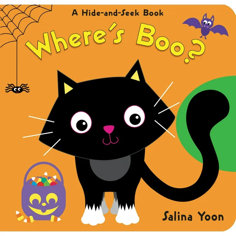 Where's Boo?: A Halloween Book for Kids and Toddlers, (Board Book) | Walmart (US)