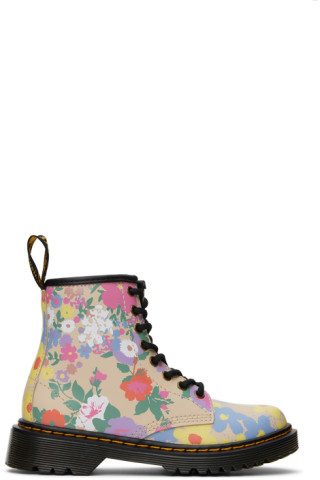 Dr. Martens - Baby Multicolor 1460 Boots | SSENSE