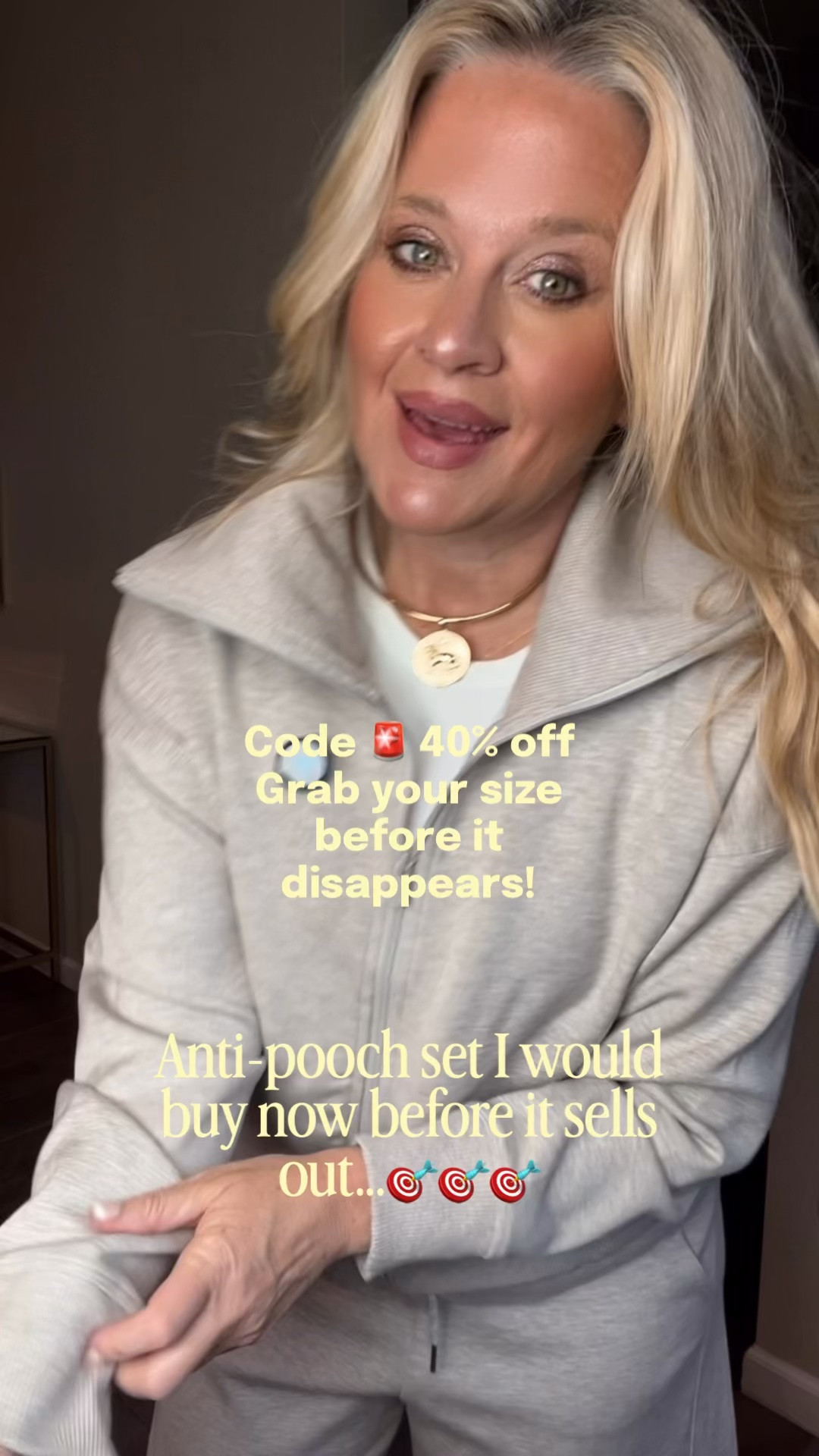 🚨 CODE RED. This Target set is 40% OFF TODAY. If your size and color are there, I would GRAB IT.

I already thought this set looked and felt way more expensive than it is. At 40% off, it’s an easy yes for me.

The double knit fabric has enough structure to skim instead of cling, which is exactly what I look for around my belly.

The high rise barrel pant gives shape without adding a bunch of fabric through the middle, and the jacket makes the whole thing look polished instead of sloppy.

Wear it for travel, errands, school pickup, volleyball, or just those days you want to be comfortable but still look pulled together.

🔥 40% OFF. This is not one I’d leave sitting in my cart. Check your size before it’s gone.

⬇️ Sizing information:
I’m wearing Large in both, TTS. Size up if you’re between sizes.

Comment SHOP and I’ll send you the link.

Same body. Better proportions. Different physics.™

👑 Helping you look good, feel good.
Lindsey Denver

#LTKPlusSize #LTKMidsize #LTKOver40