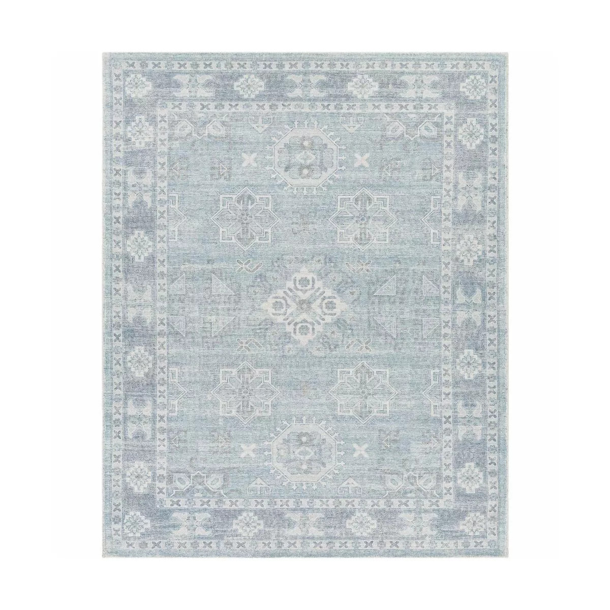 Mark & Day Westdorp Rectangle Tufted Indoor Area Rugs Denim | Target