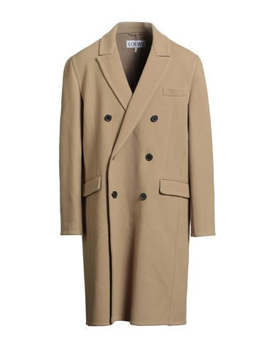 Loewe Man Coat Sand Size 42 Wool, Cashmere | YOOX (US)