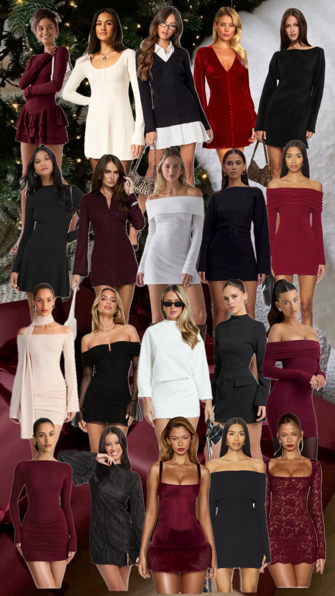 HOLIDAY PARTY OUTFIT IDEAS: CHEERY NIGHT OUT !
the holidays are basically here which means so are the parties. no matter what type of festive fun you are getting into i have found an outfit for you. what cheery celebration are you going too ?!

#LTKHoliday #LTKSeasonal #LTKSaleAlert