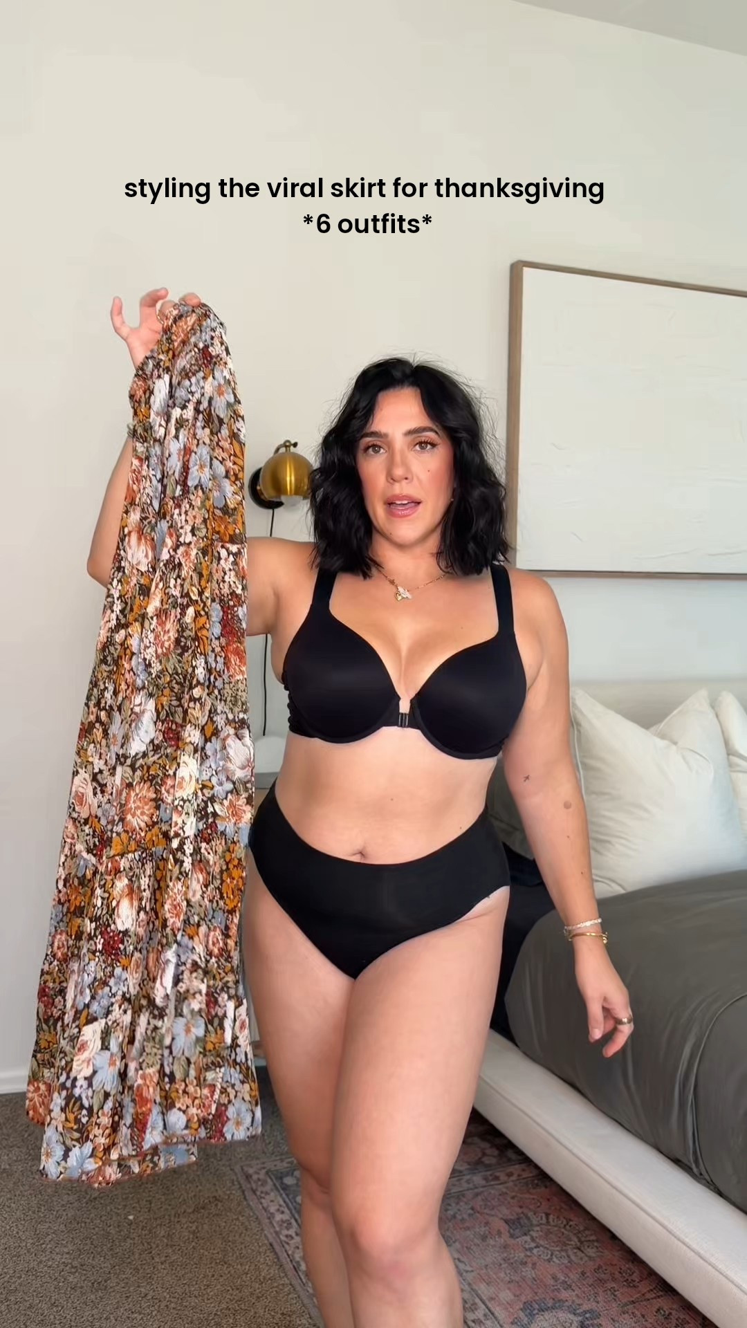 6 bloat friendly fall outfits or even Thanksgiving outfits. Or even family photo outfits for fall. The skirt is amazing!! Size L, all else is also size L :) fall fashion for midsize mamas. 

#LTKHoliday #LTKMidsize #LTKSeasonal