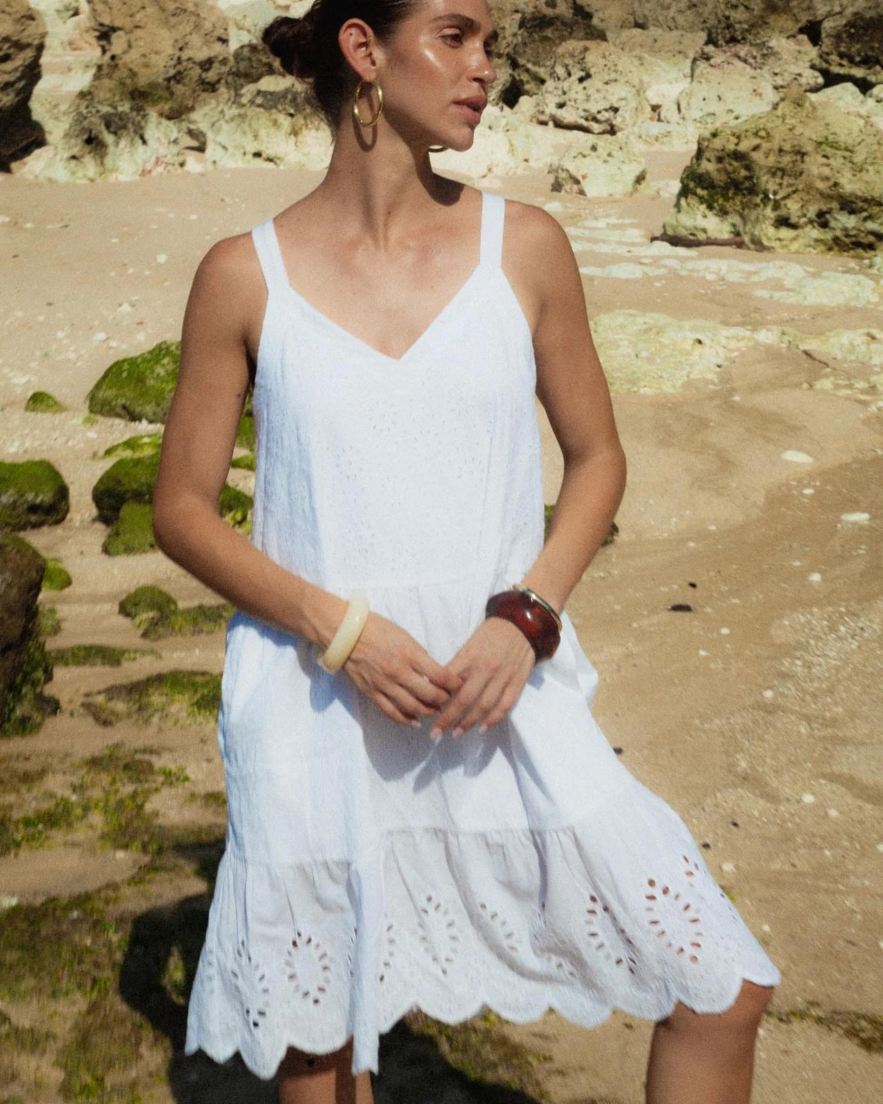 Napa Eyelet Dress | Splendid