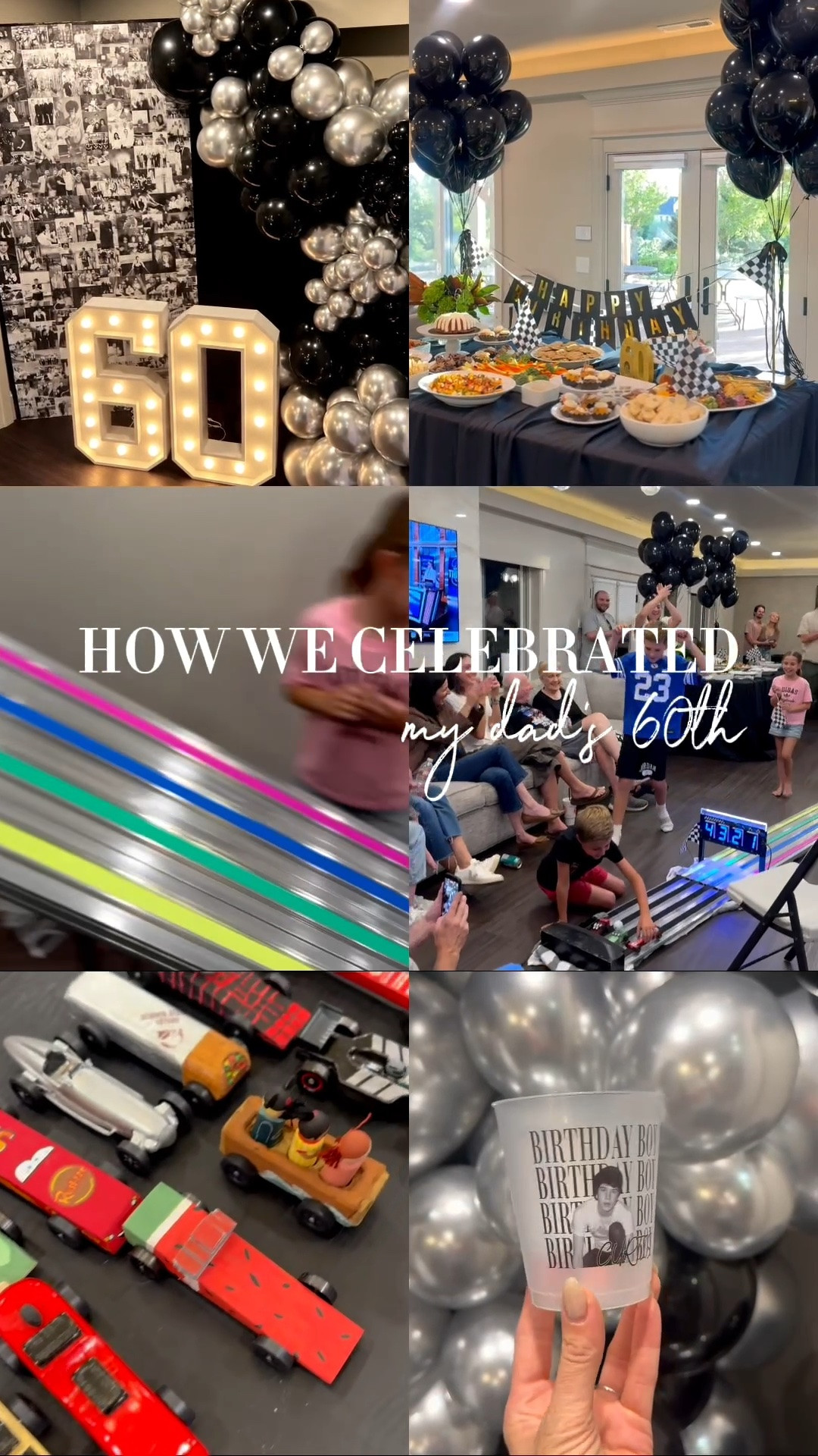 60 years deserves a party that feels just as amazing as the guy we’re celebrating 🥳🎈🏁

We celebrated my dad’s 60th with all of his favorite things— a pinewood derby car race, bbq, his favorite people, and lots of smiles. 🤍

#LTKHome
