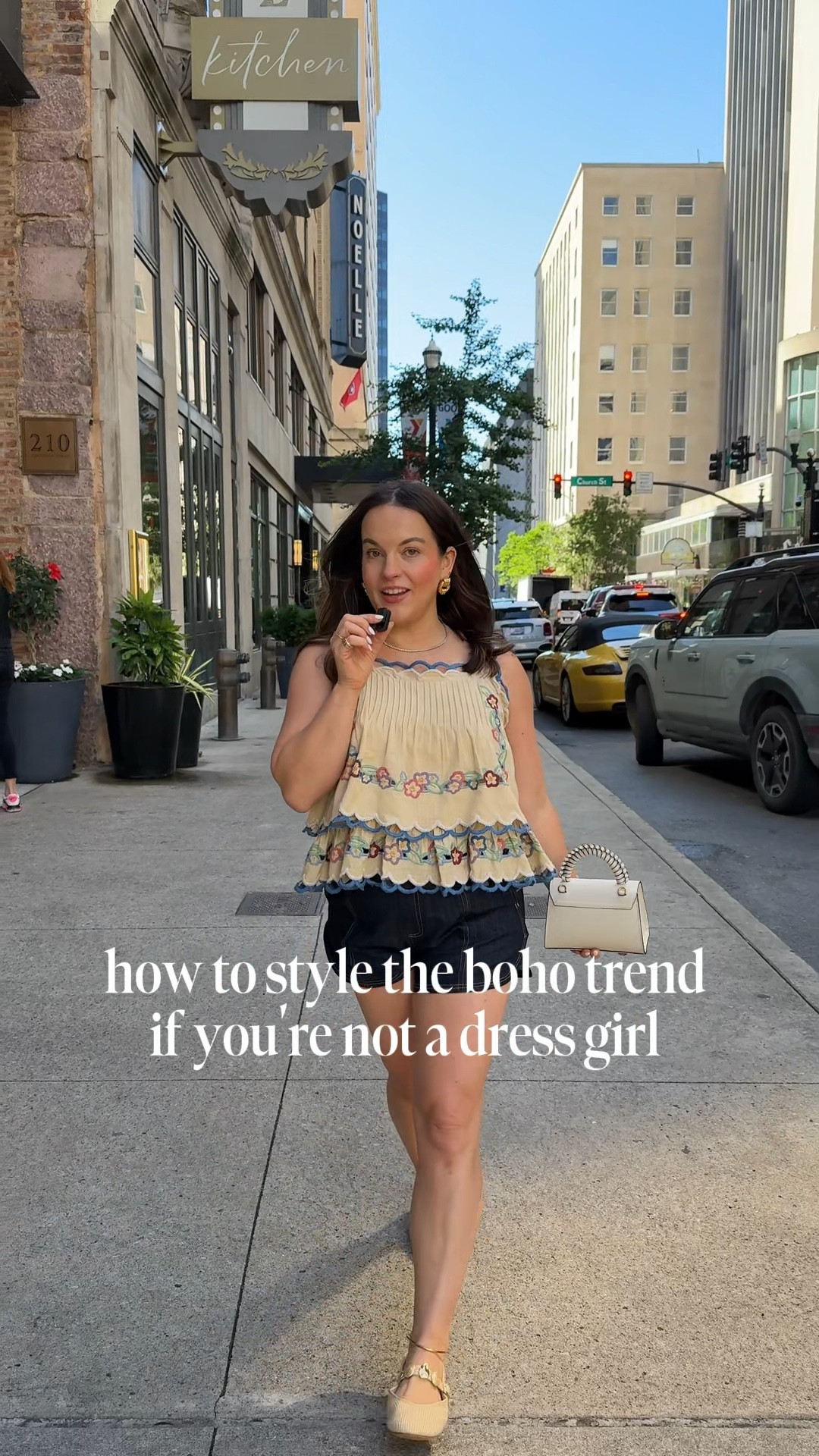 boho chic is back for summer! this top is on sale from sea new york and i loooove the embroidery 