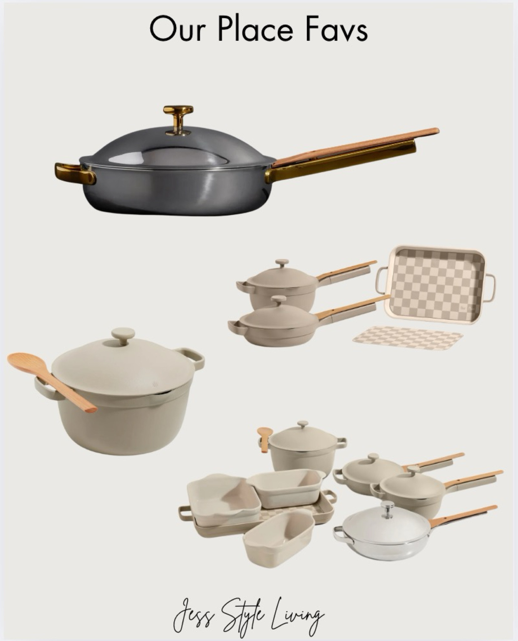 Pretty and clean cookware!