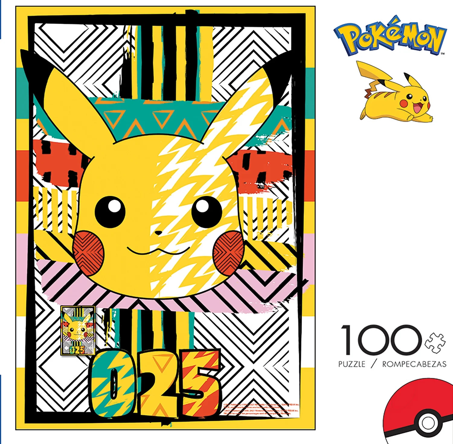 Buffalo Games 100-Piece Pokémon Summer Pattern Interlocking Jigsaw Puzzle | Walmart (US)