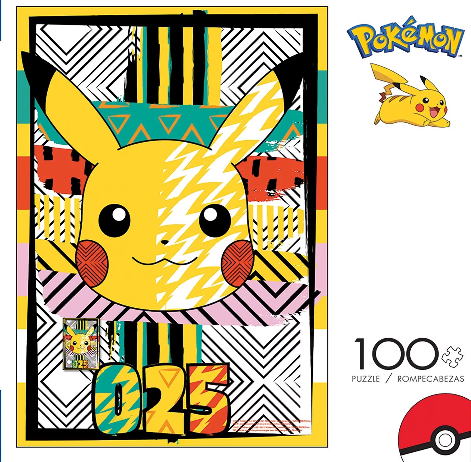 Buffalo Games 100-Piece Pokémon Summer Pattern Interlocking Jigsaw Puzzle | Walmart (US)