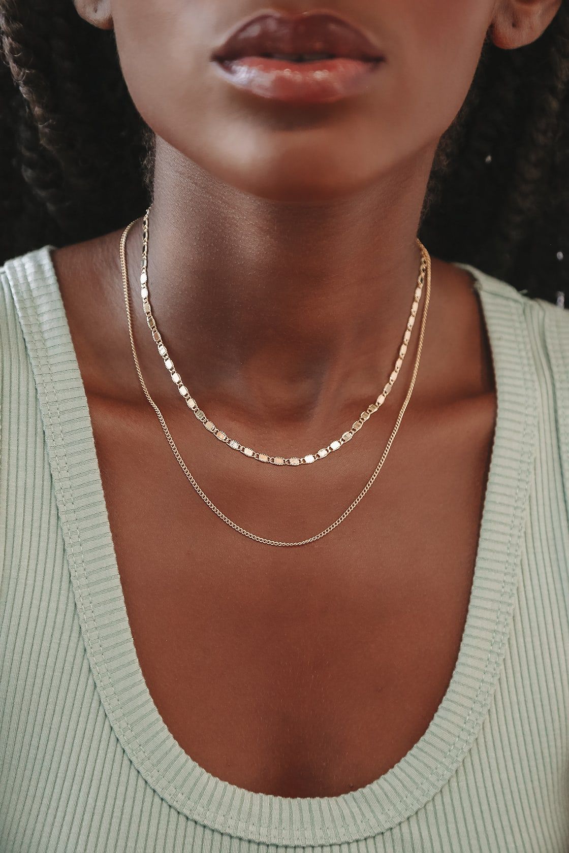 Simple Elegance Gold Layered Necklace | Lulus (US)
