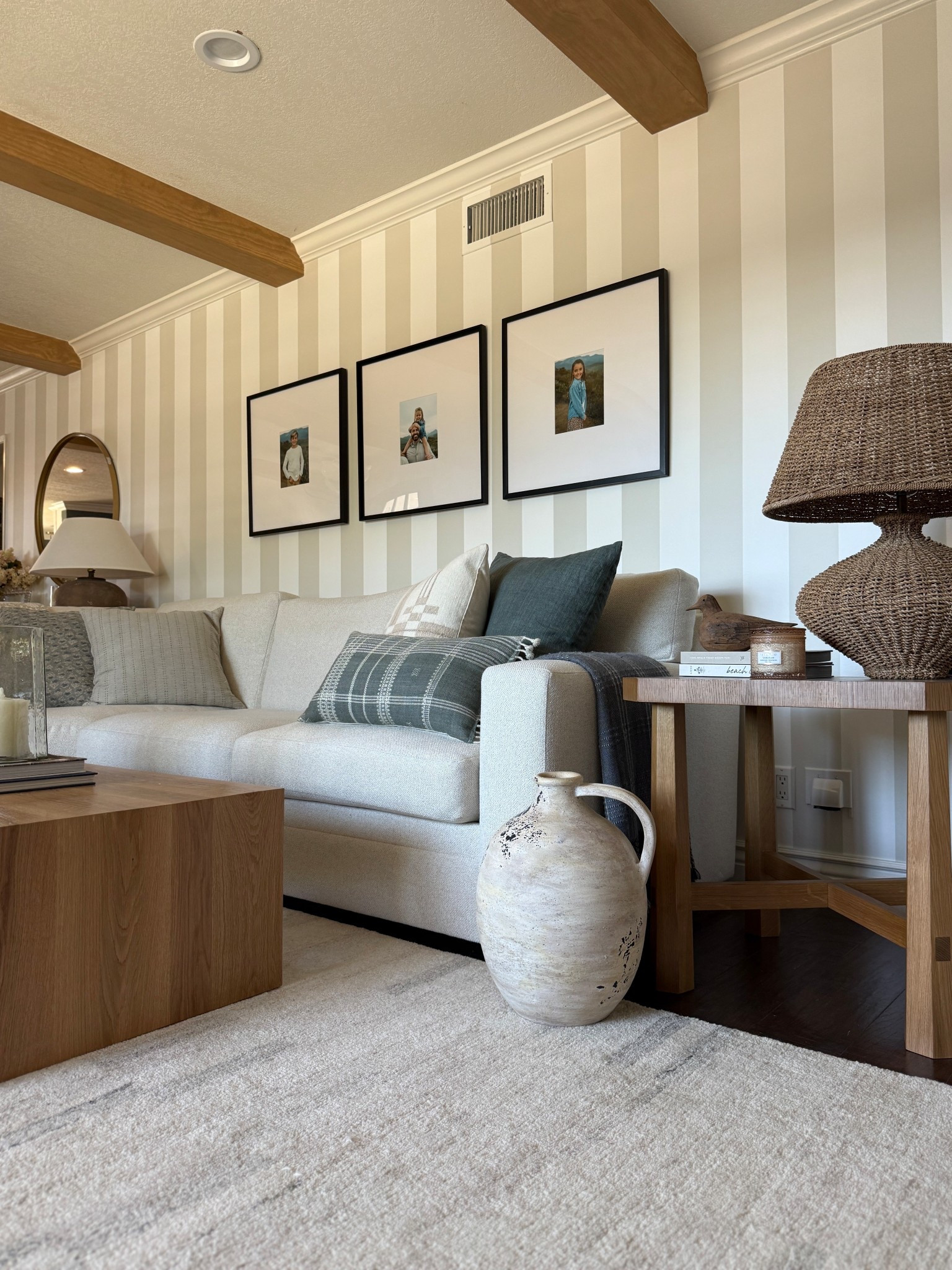 Living room views featuring my new candle from La Jolie Muse. This is the vanilla bomb 12 ounce candle.

#LTKmomlife #LTKmorningroutine #LTKdayinmylife