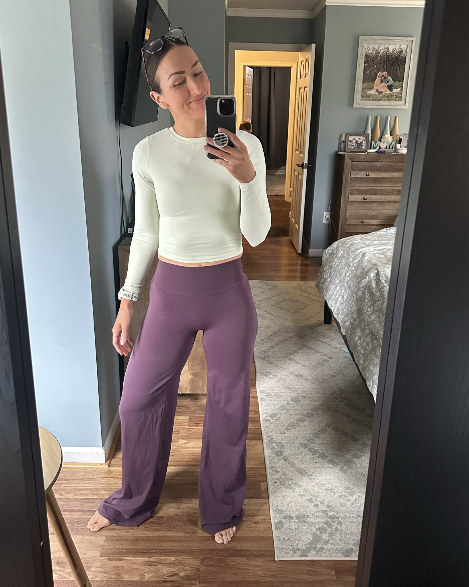 I really do had 3 different colors of these pants and 3 colors of this shirt!