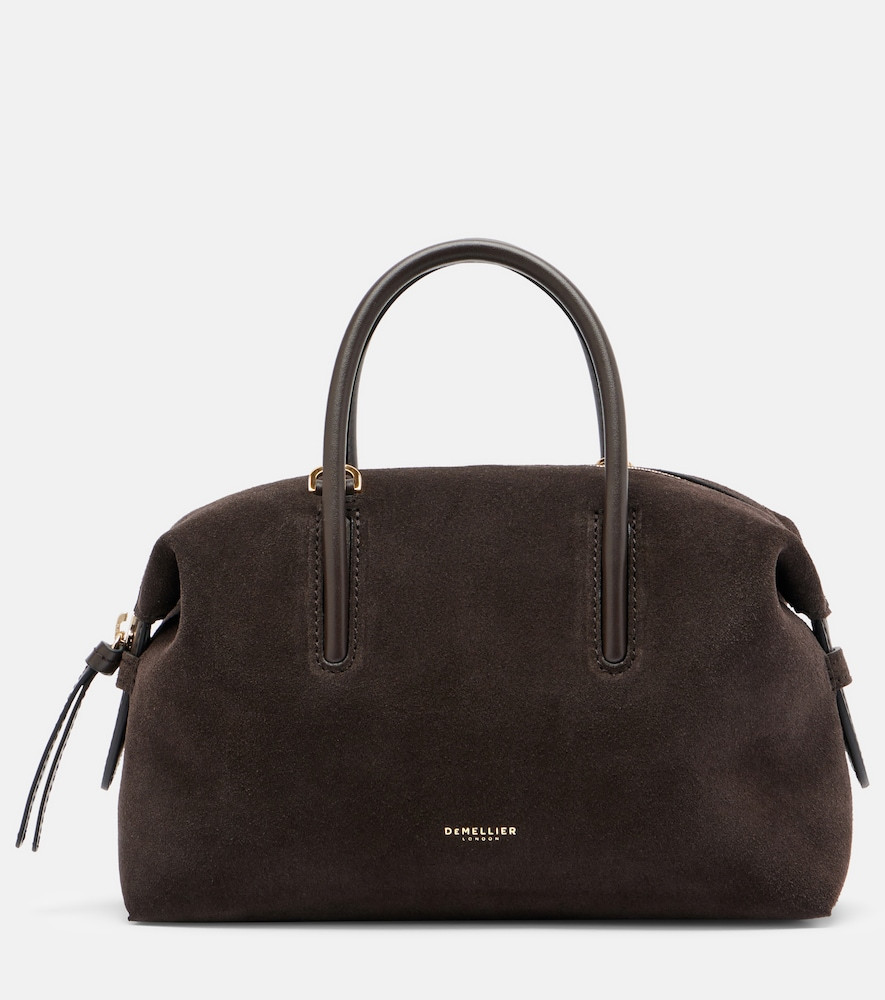 DeMellier Stockholm Small suede top-handle bag | Mytheresa (US/CA)