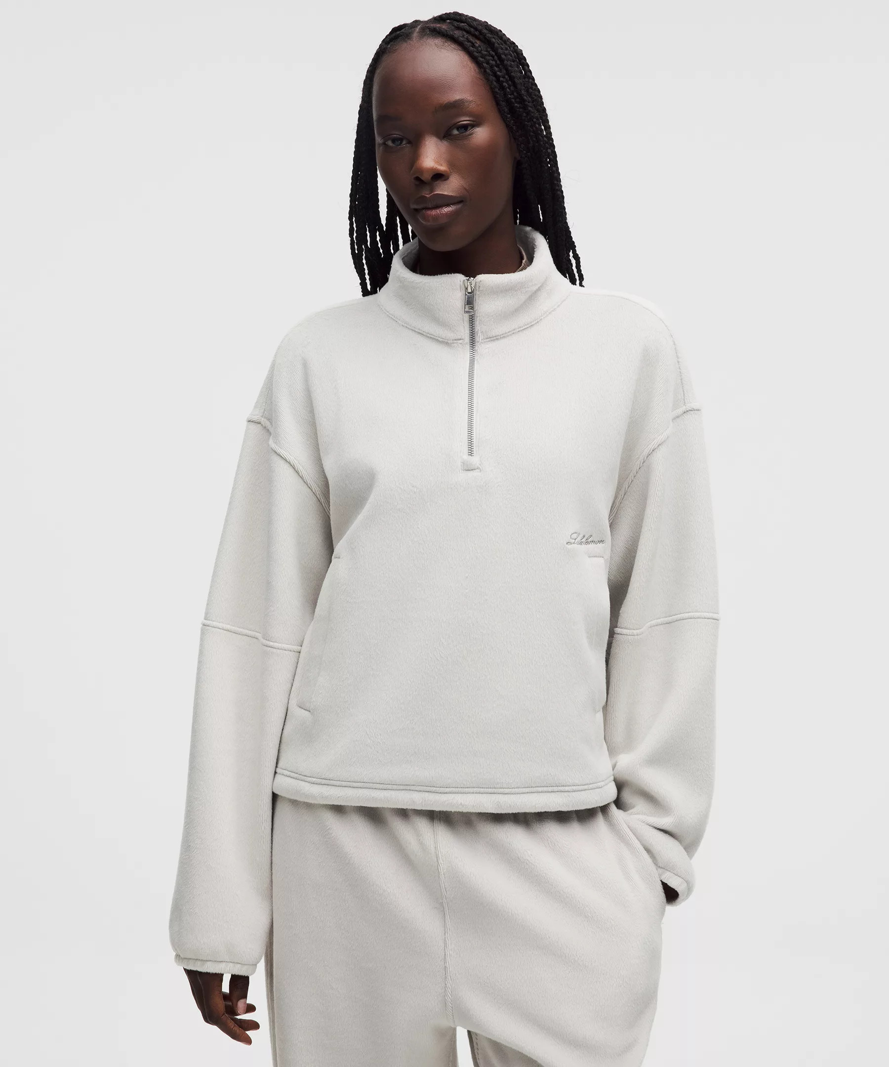 Plush Velour Oversized Half Zip | Lululemon (US)