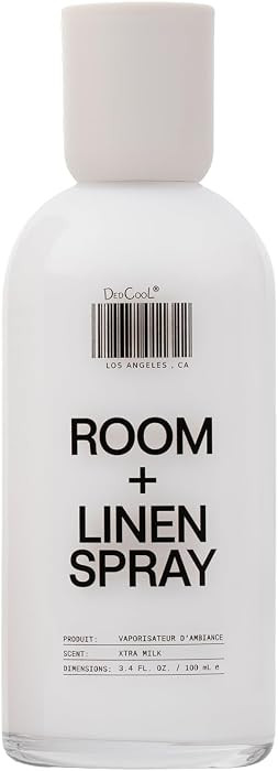 DedCool, Room + Linen Spray in Xtra Milk, Essential Oil Infused, 3.4 fl oz | Amazon (US)