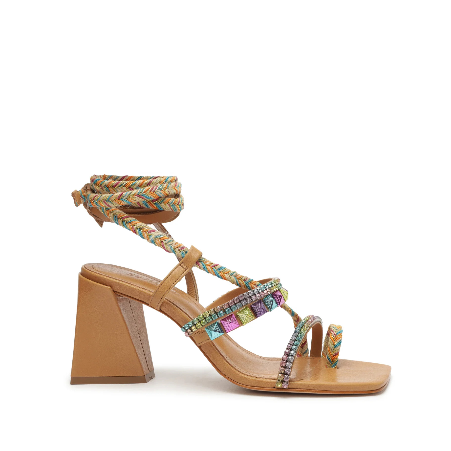 Musa Mid Lather Sandal | Schutz Shoes (US)
