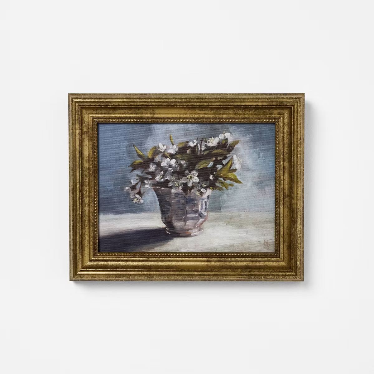 10"x8" Flower Vintage Framed Wall Art - Threshold™ designed with Studio McGee | Target