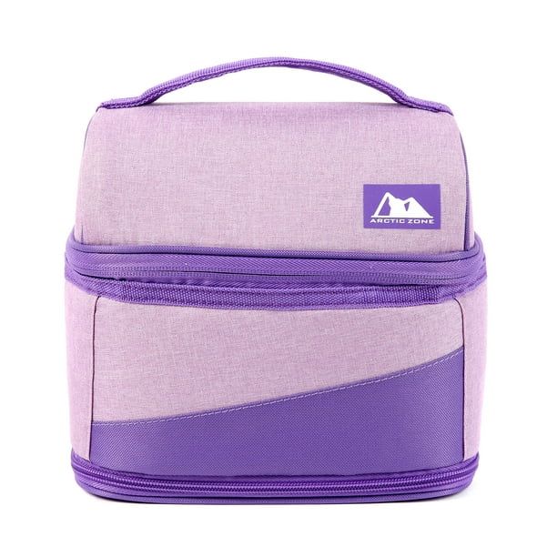 Arctic Zone Expandable Lunch Box with Thermal Insulation, Lavender Purple | Walmart (US)