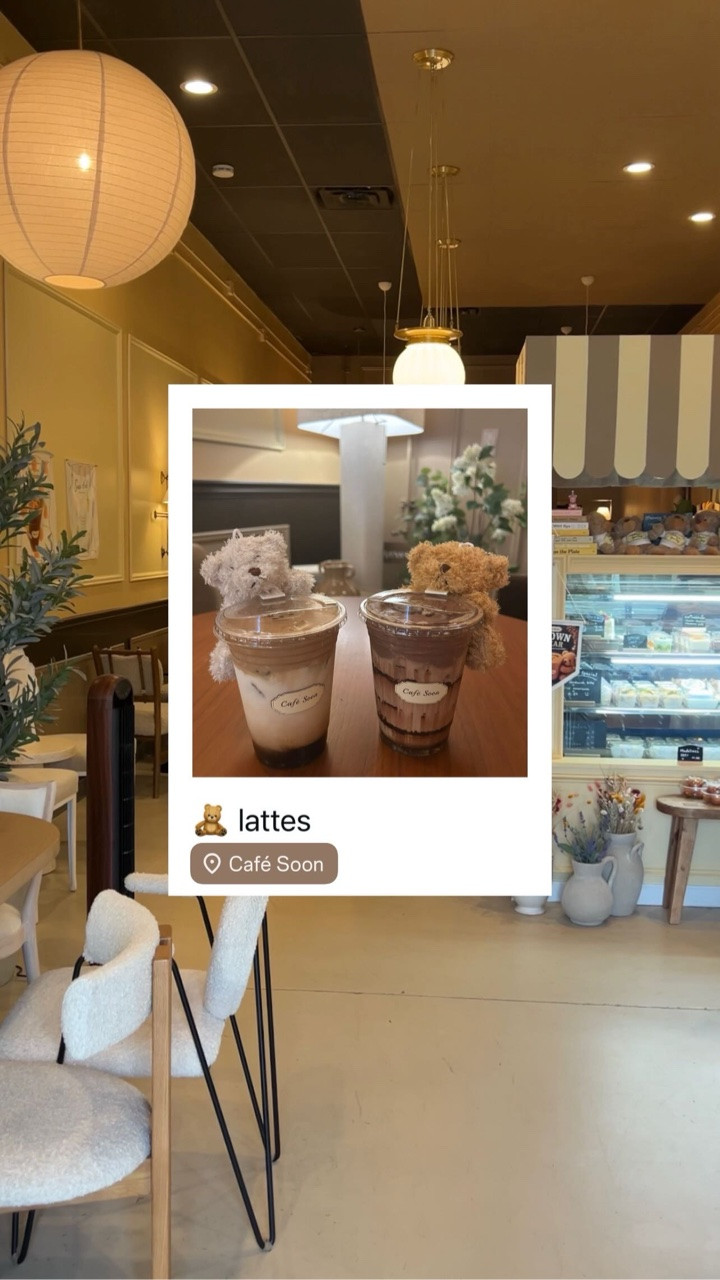 // happy national coffee day!! ☕️🤎🧸🍂 send this to someone you wanna go to @cafesoon_atl with 🧸🧸 or rage each other in the comments!! 🤎 //

📍 Cafe Soon — Duluth, GA