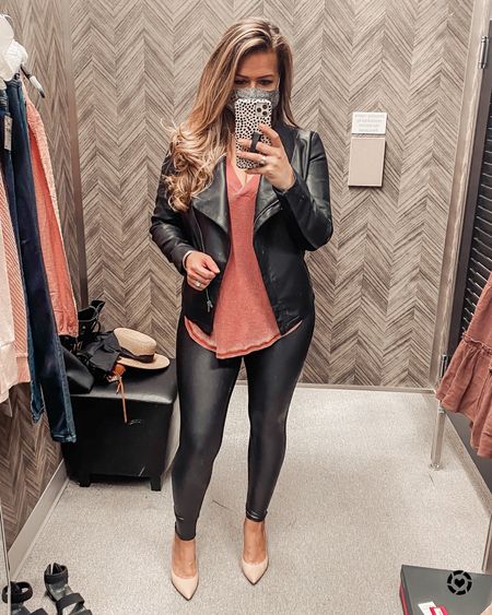 Nordstrom Spanx leather leggings. Forever favorite 

#LTKsalealert #LTKxNSale #LTKunder100