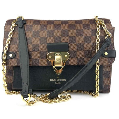 Louis Vuitton Vavin PM Hard To Find Black Damier Ebene Canvas SOLD OUT | eBay US