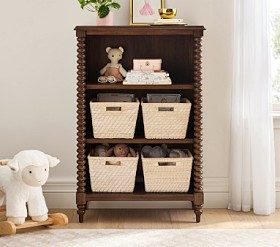 Chris Loves Julia Turned Wood Bookcase (32") | Pottery Barn Kids