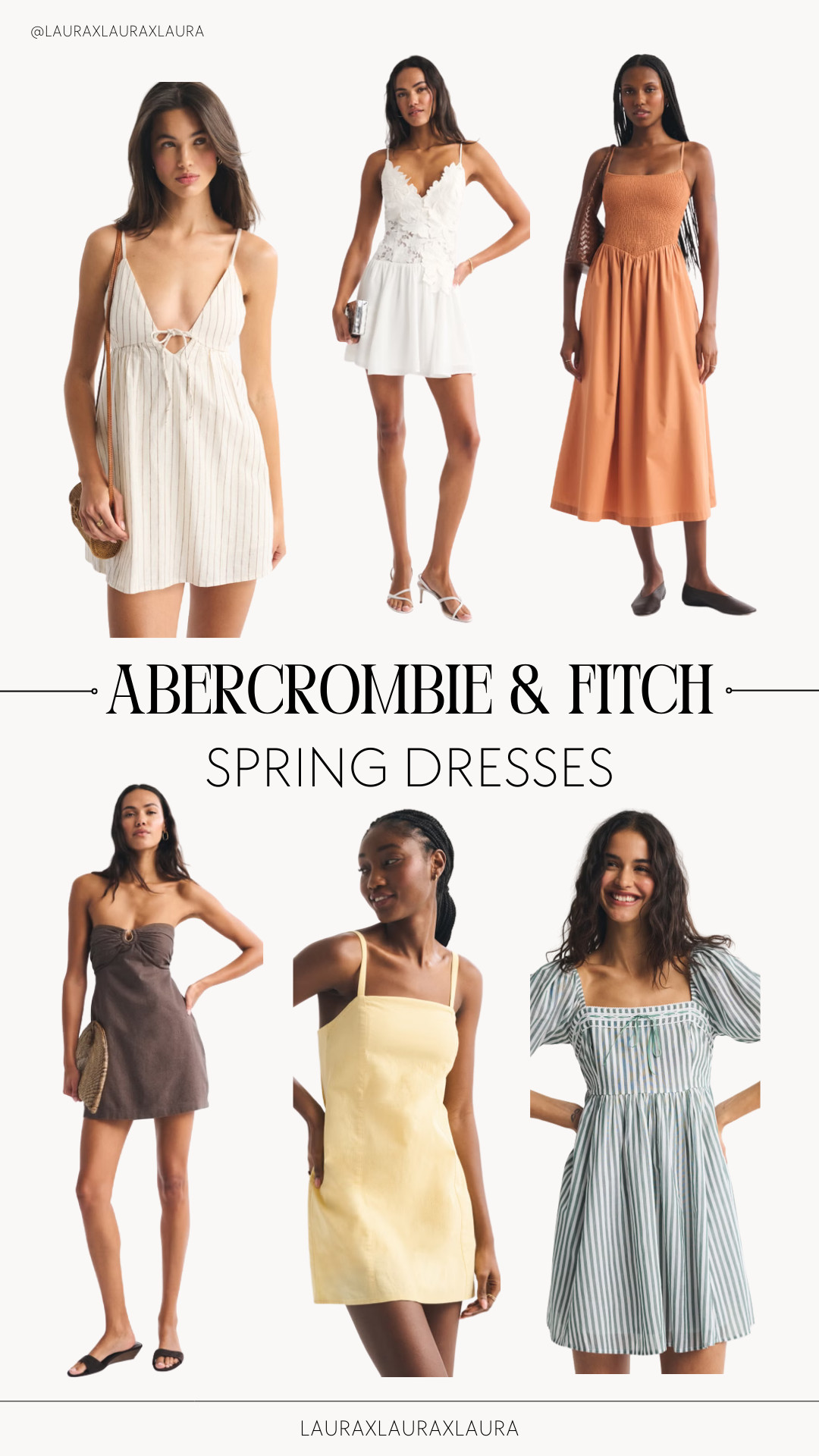 Spring dresses I’m loving from Abercrombie 🤍


Easy, flattering, and perfect for everything from weekend plans to travel days. These are the kind of throw-on pieces that still make you feel put together 

#springoutfits2026 #springdresses #springessentials #springlooks #abercrombie

 

 #LTKSpringSale #LTKootd #LTKSaleAlert