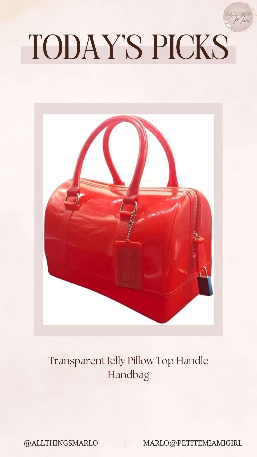 Transparent Jelly Pillow Top Handle Handbag 

 #LTKGiftGuide #LTKootd #LTKSeasonal