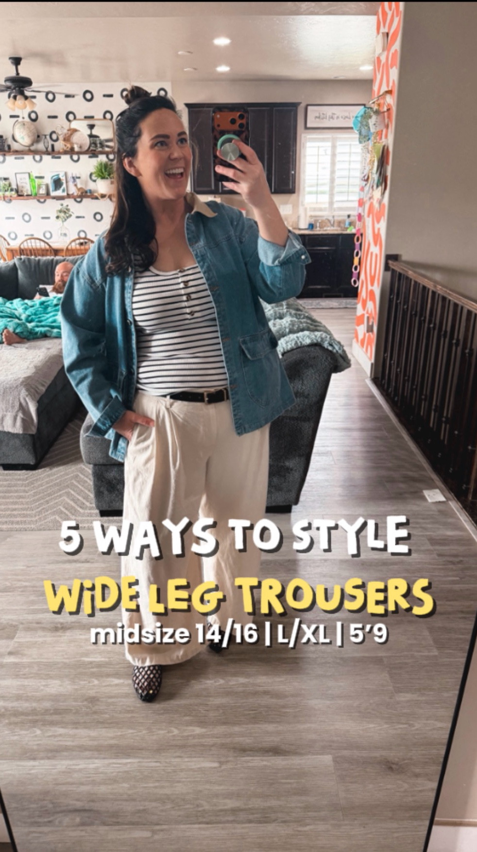One pair of pants. FIVE ways to wear them. 😭☀️ 

These @American Eagle Outfitters wide leg trousers are the one, size 16, incredibly flattering, and apparently go with everything I own lol. 



Size 14/16 | L/XL | 5’9.

#LTKMidsize #LTKTall #LTKWorkwear