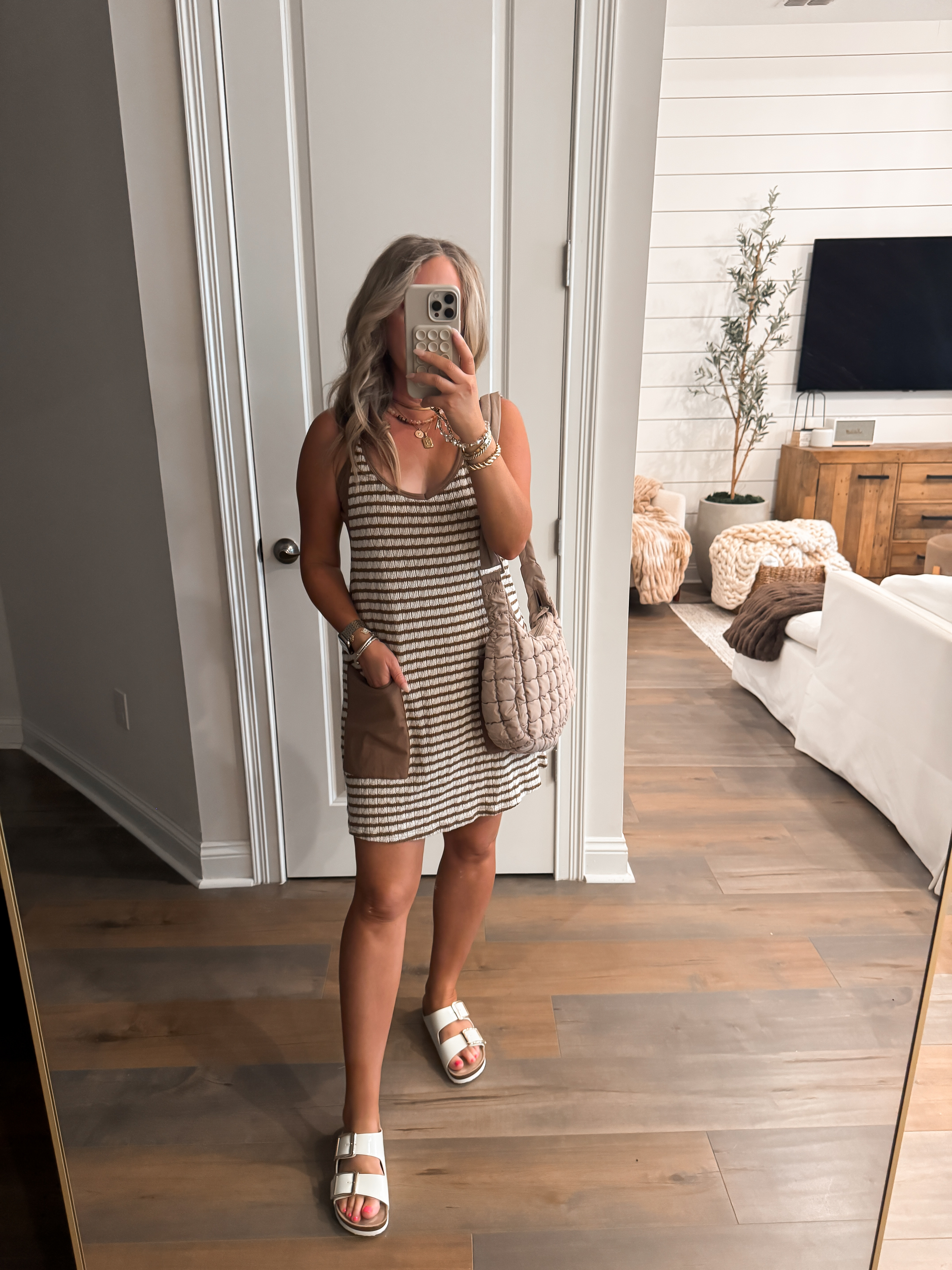 Throw on and go with this everyday outfit! ☀️ Effortless, breezy and made for sunny days—this romper is my go-to for that “cute without trying” vibe. Spring into summer the easy way!

#AmazonFashion #SpringStyle #SummerOutfit #StripedRomper #OOTD #EffortlessStyle #CasualChic #WarmWeatherFits #ThrowOnAndGo #EverydayStyle #MinimalChic #StyleInspo #FashionReels #SunnyStyle #VacationVibes #EasyOutfit 

 #LTKootd #LTKmomlife