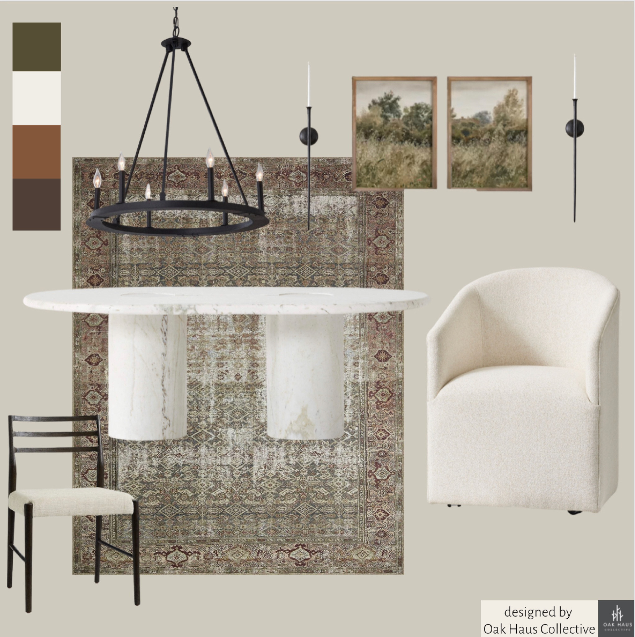 Organic Modern Dining! 

Dining room table, marble table, dining room rug, dining chairs, black chairs, fabric end chair, sconces, wall art, dining chandelier, black and white dining room, neutral dining room

#LTKfamily #LTKhome