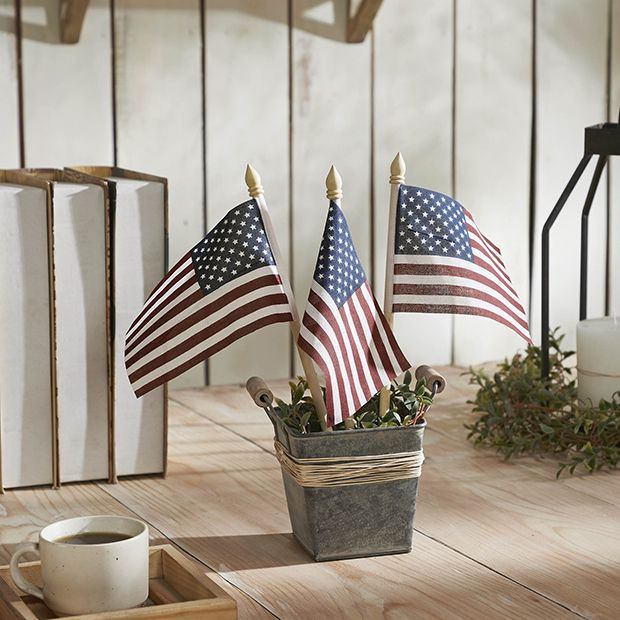 American Flag Picks Set of 3 | Antique Farm House