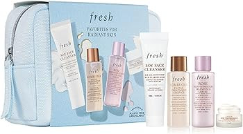 FRESH Favorites For Radiance Skincare Set - Includes: Soy Face Cleanser 15ml, Kombucha Essence 20... | Amazon (US)