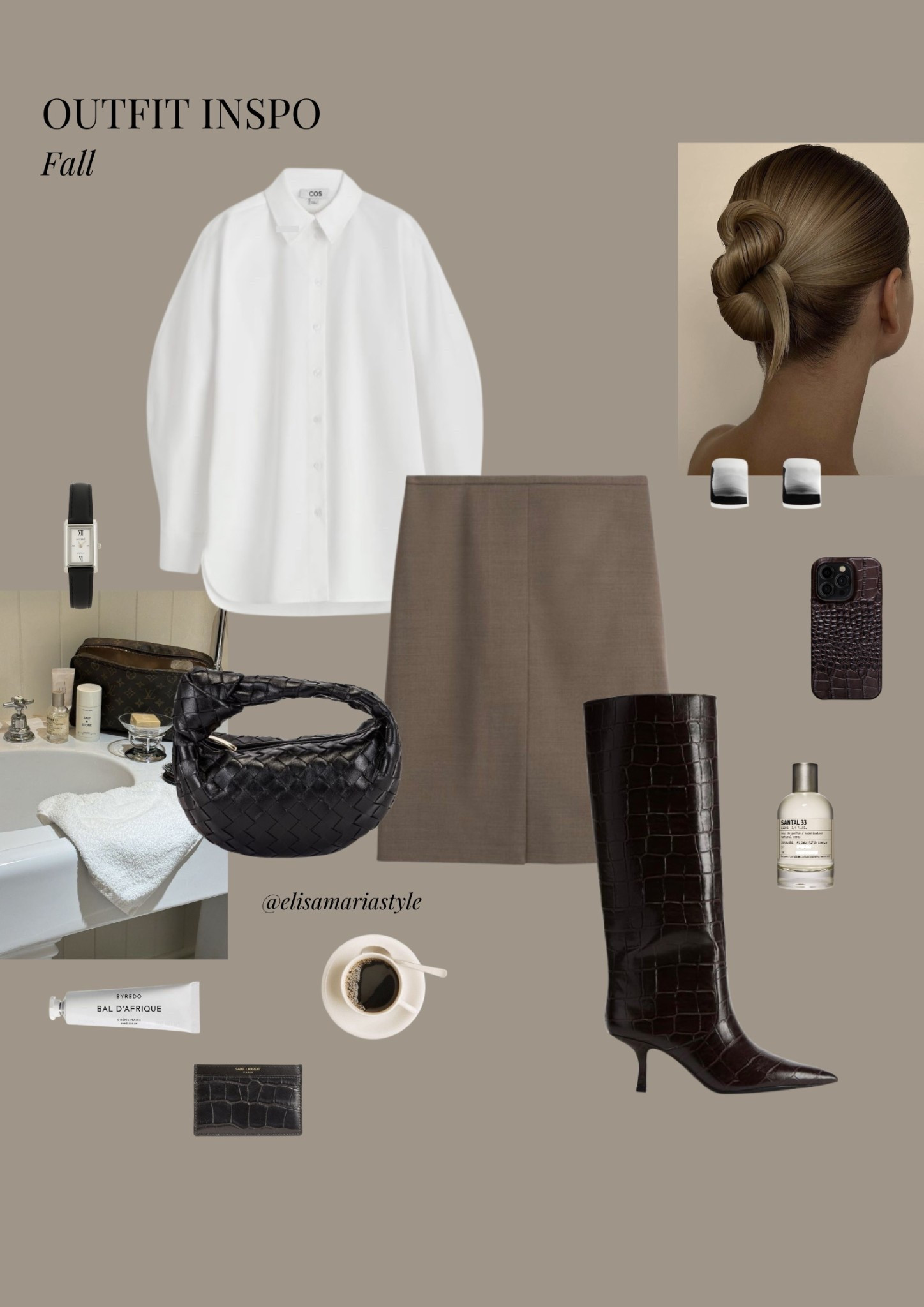 Croc boots, white shirt and wool skirt outfit idea for fall 🤎

#LTKshoes #LTKbag #LTKstyletip