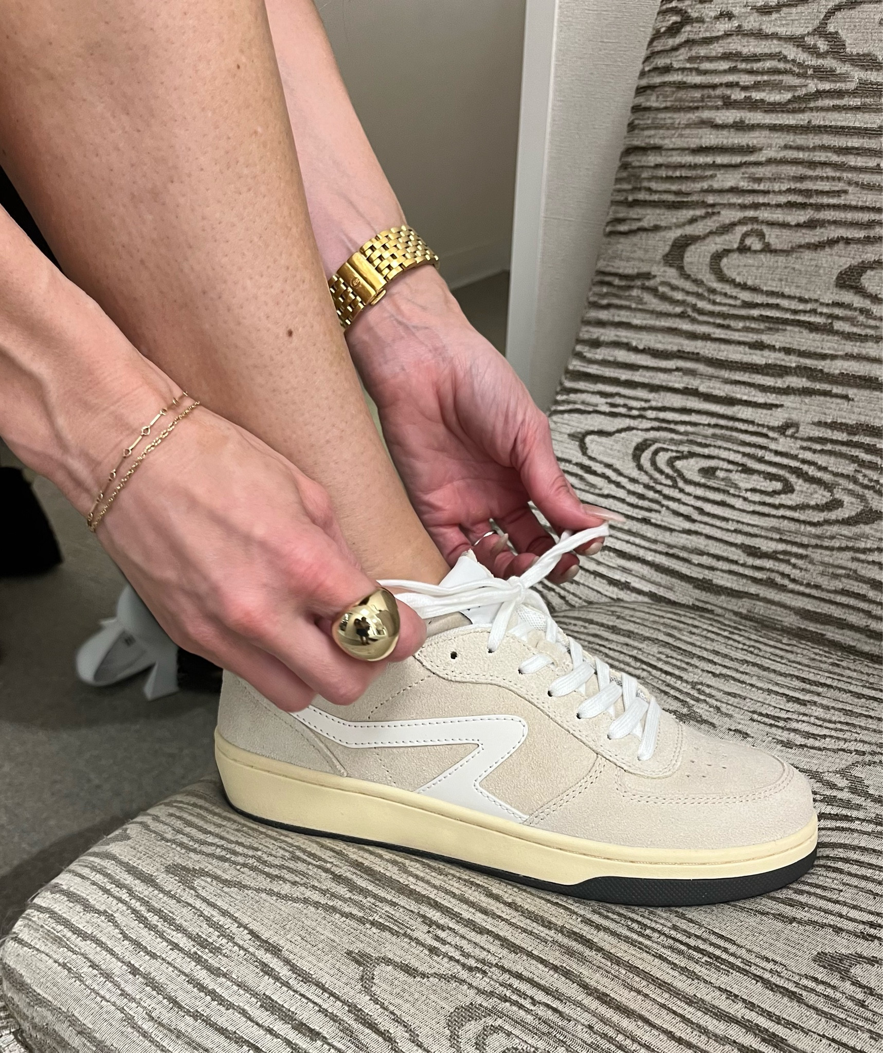 These retro inspired sneakers are the perfect finishing touch to just about any outfit. I just have to add-they are SO comfortable! 

#LTKsalealert #LTKxNSale #LTKworkwear