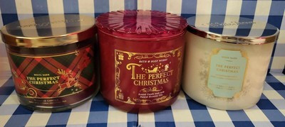 Bath and Body Works 3 Wick Candle *NEW* WINTER Scents ADDED &amp; NEW  Candle Holder  | eBay | eBay UK