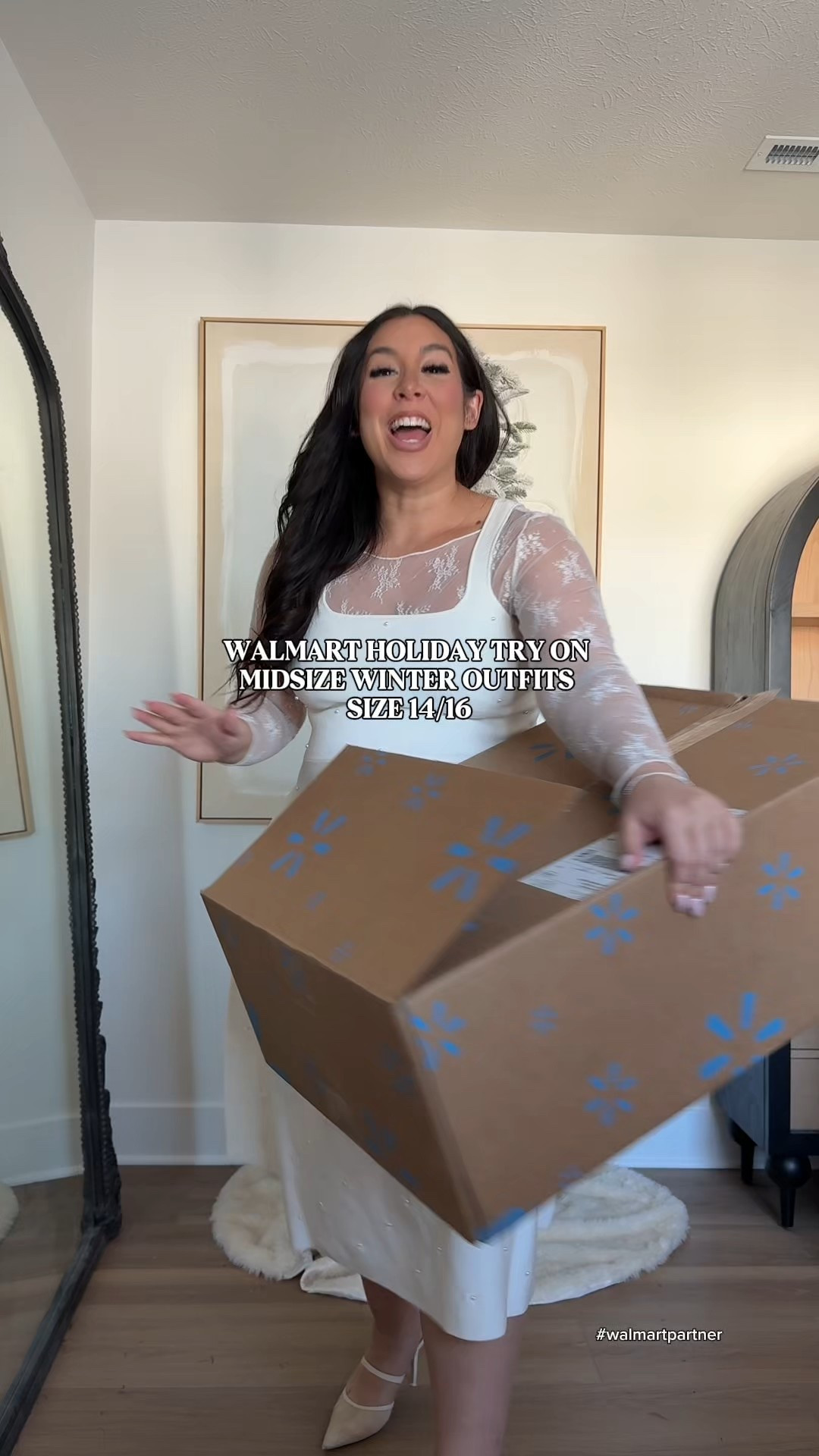 Midsize curvy Walmart try on! Affordable holiday outfits! Sizing below ⬇️ @walmartstyle #walmartpartner #walmartstyle

Outfit 1: size XL in everything

Outfit 2: size XXL

Outfit 3: size XXL in both

Outfit 4: size XXL in both

Outfit 5: size XL dress, size XXL top

Outfit 6: size XXL top, size 16W skirt

Outfit 7: size XL cardigan, size XXL top, size XL leggings

#LTKFindsUnder50 #LTKHoliday #LTKMidsize