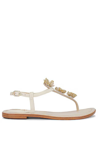 Gigi Flora Sandal in Ivory | Revolve Clothing (Global)