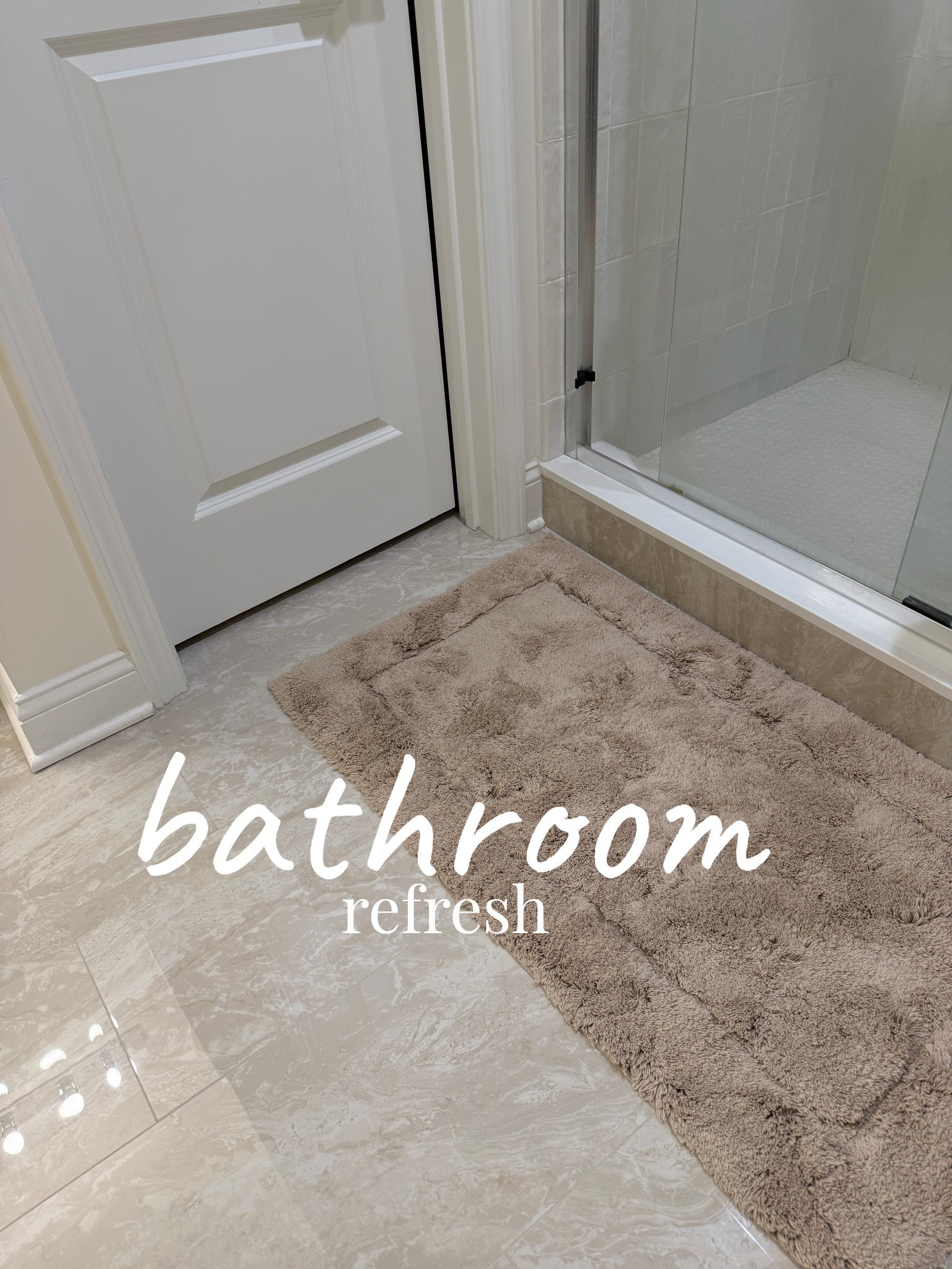 New towels and bath mat for a new year!

Would be great wedding registry items

Color: oatmeal

#LTKWedding #LTKHome #LTKSaleAlert