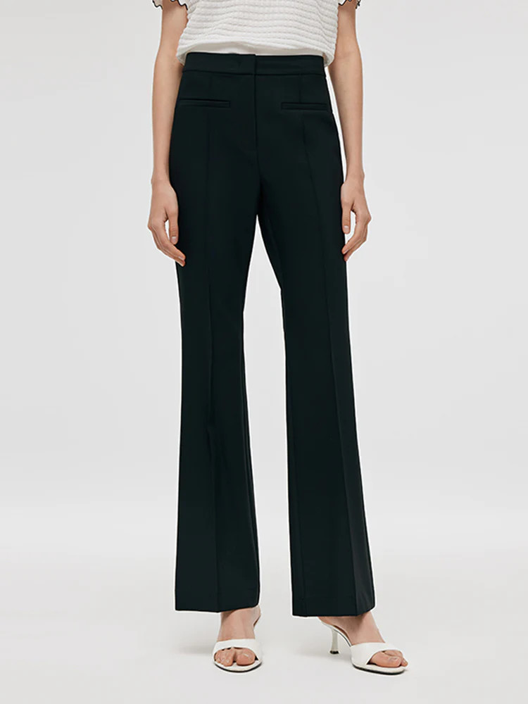 Stretch Micro-Flared Women Pants | GOELIA