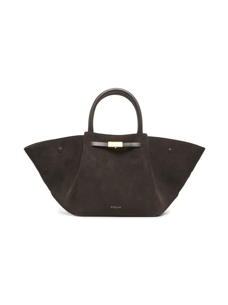 The New York Suede Top Handle Bag | Saks Fifth Avenue