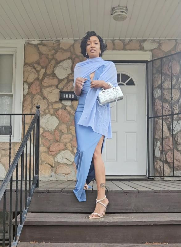 Embellished Wrap Scarf | Macy's