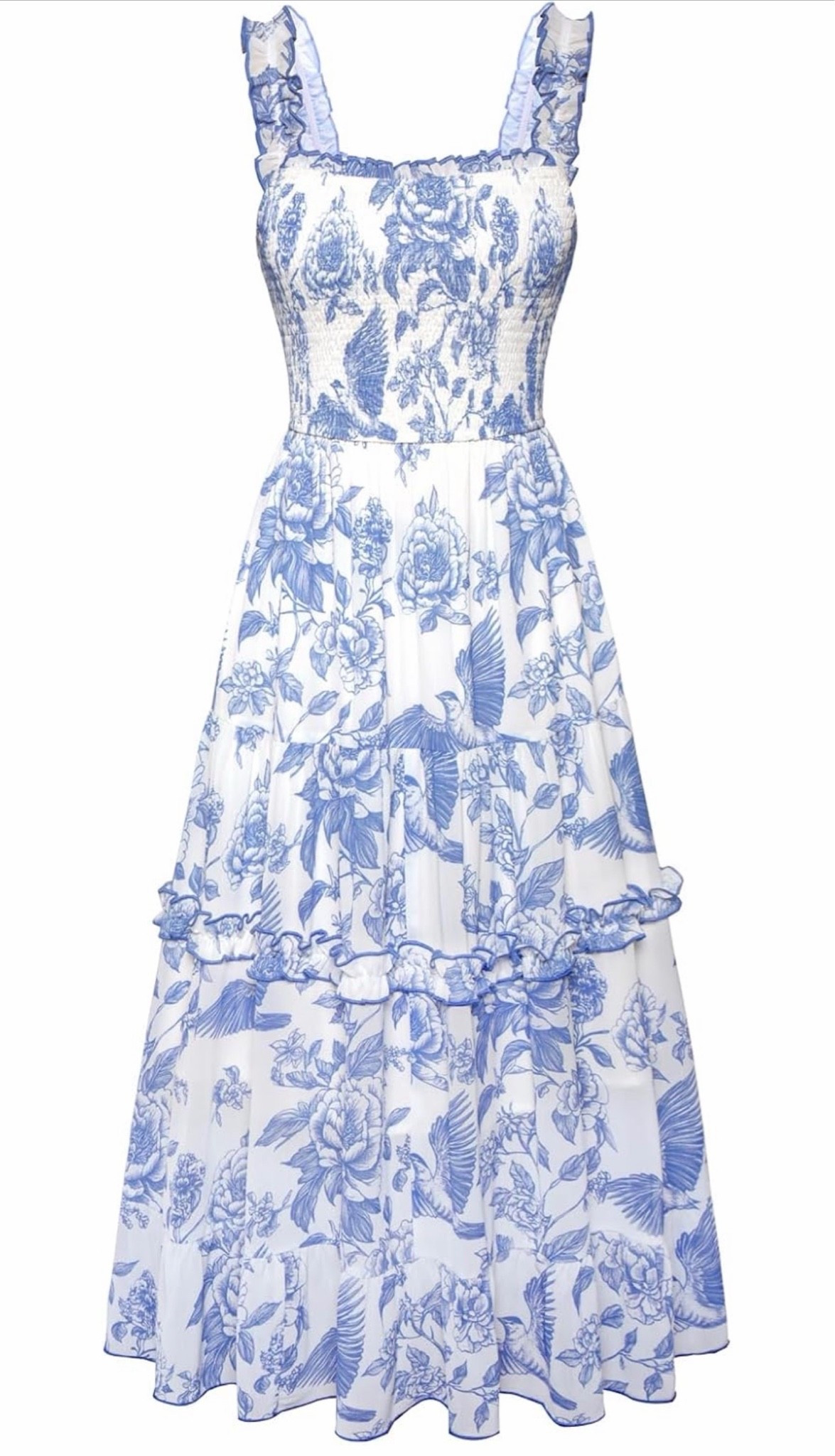 Scarlet Darkness Floral Dress for Women 2026 Flowy Sundress Smocked Cottagecore Dresses

#LTKSeasonal #LTKSaleAlert #LTKgrwm