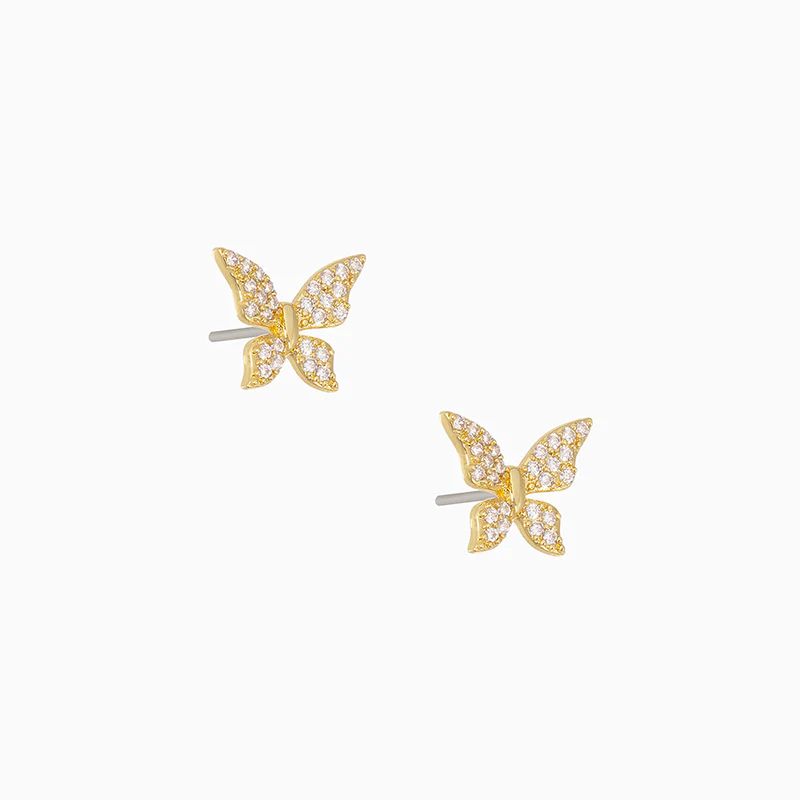 Butterfly Stud Earrings | Uncommon James